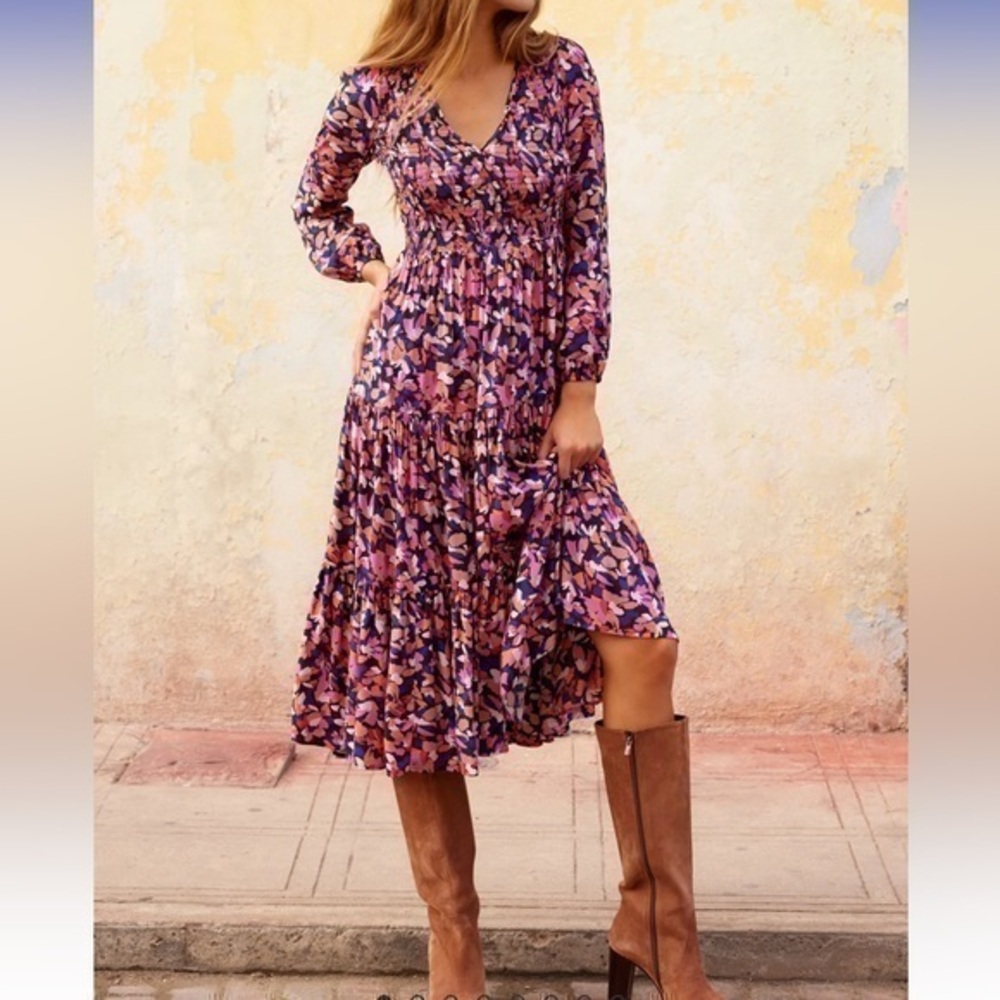Mister Zimi Cecile Midi Dress in Cypress